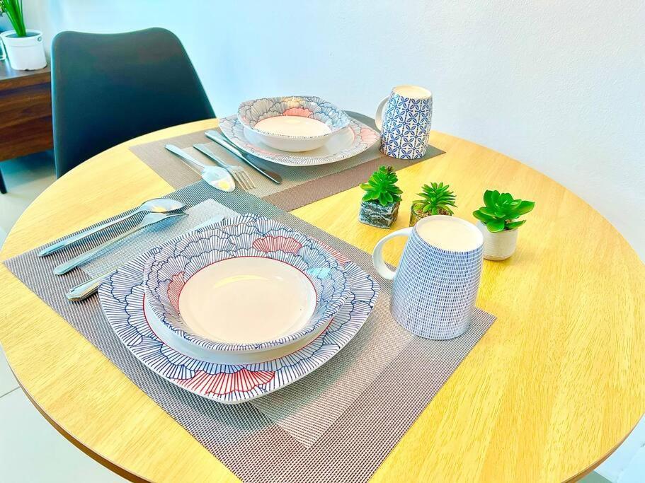 G 1-5Pax Cozy Home Trefoil Setia Alam 100Mps Wifi & Tv Sccc Eksteriør billede